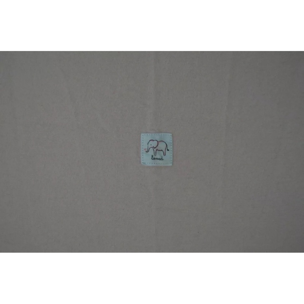 Child of Mine by Carter's Loved Elephant Baby Blanket Pink Flannel Receiving
